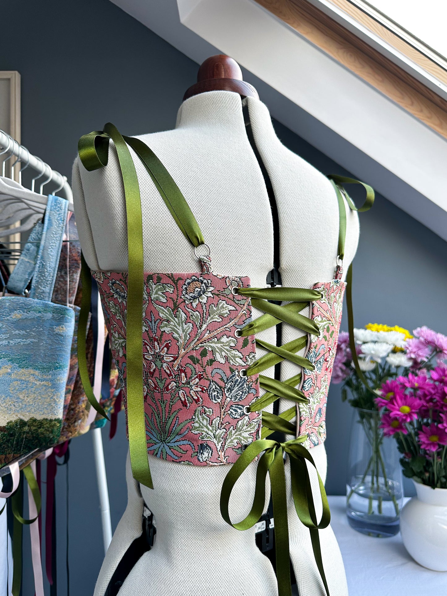 'Botanical Bloom’ Corset | S Curved Bust