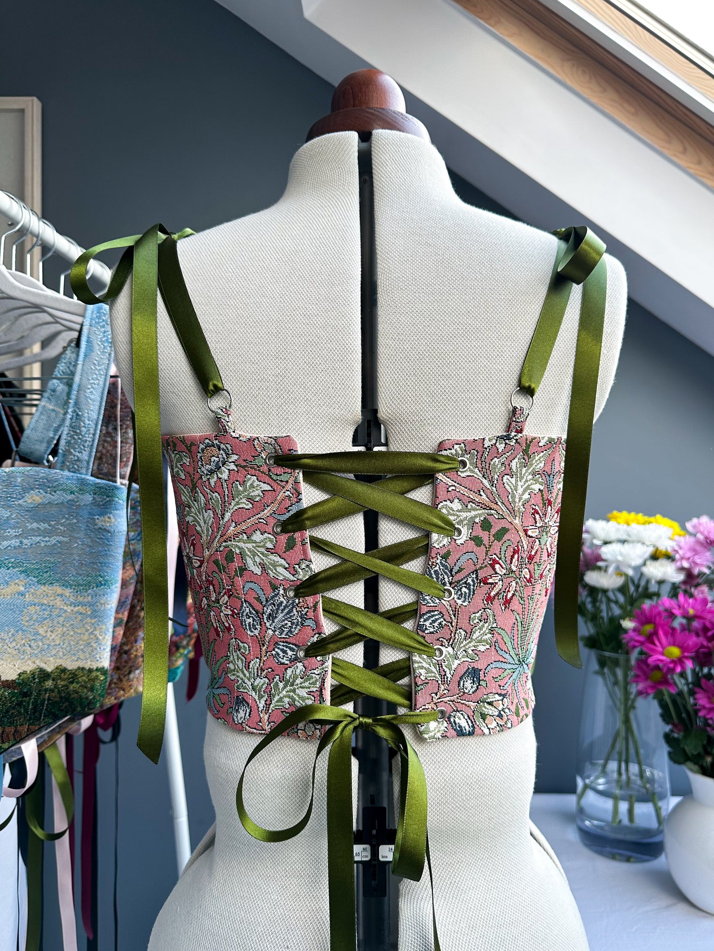 'Botanical Bloom’ Corset | S Curved Bust