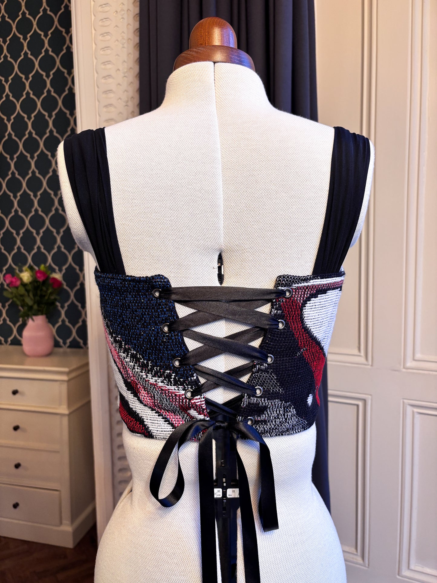 'Racer’s Allure' Corset  | M Straight Bust