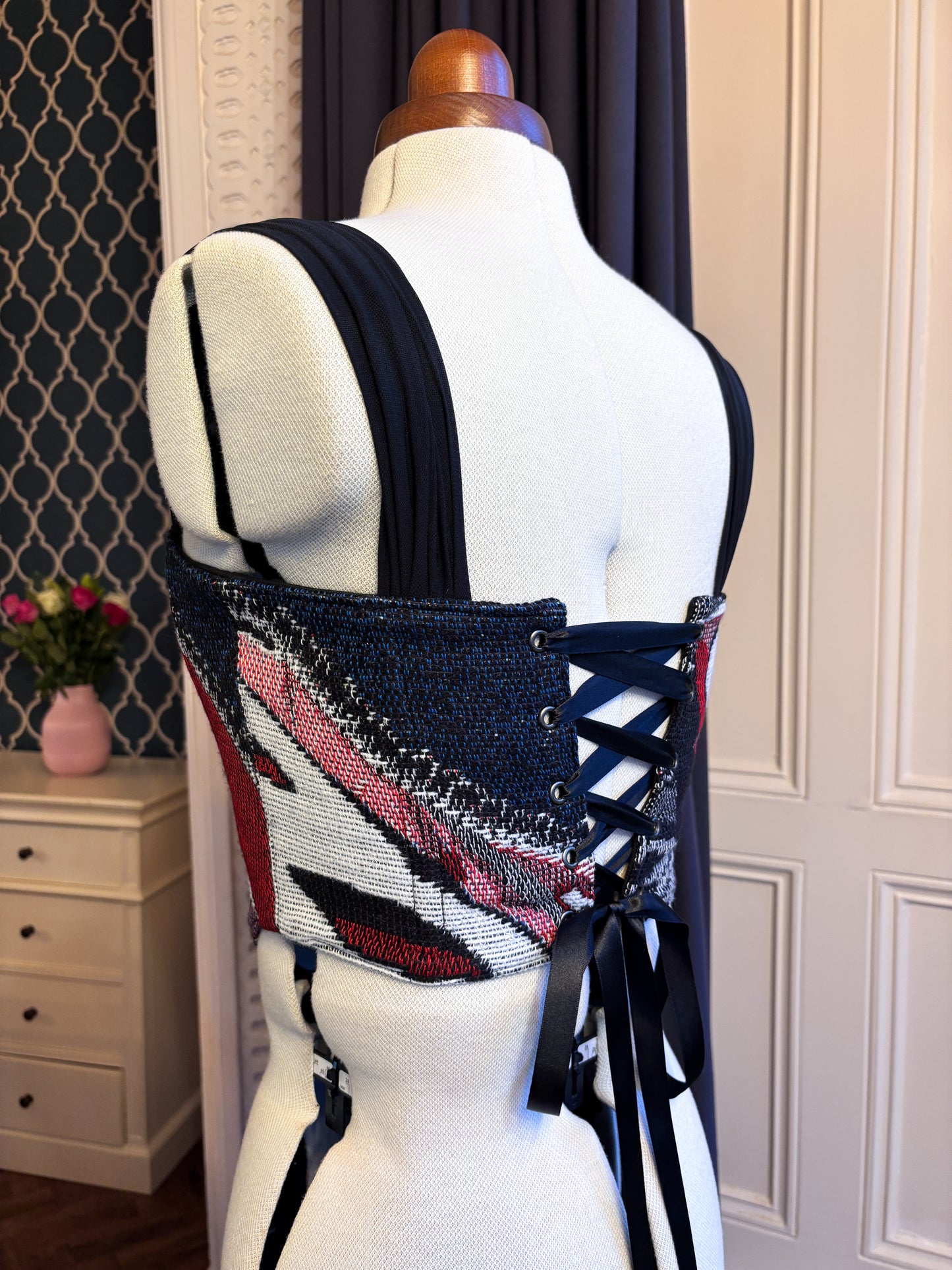 'Racer’s Allure' Corset  | M Straight Bust