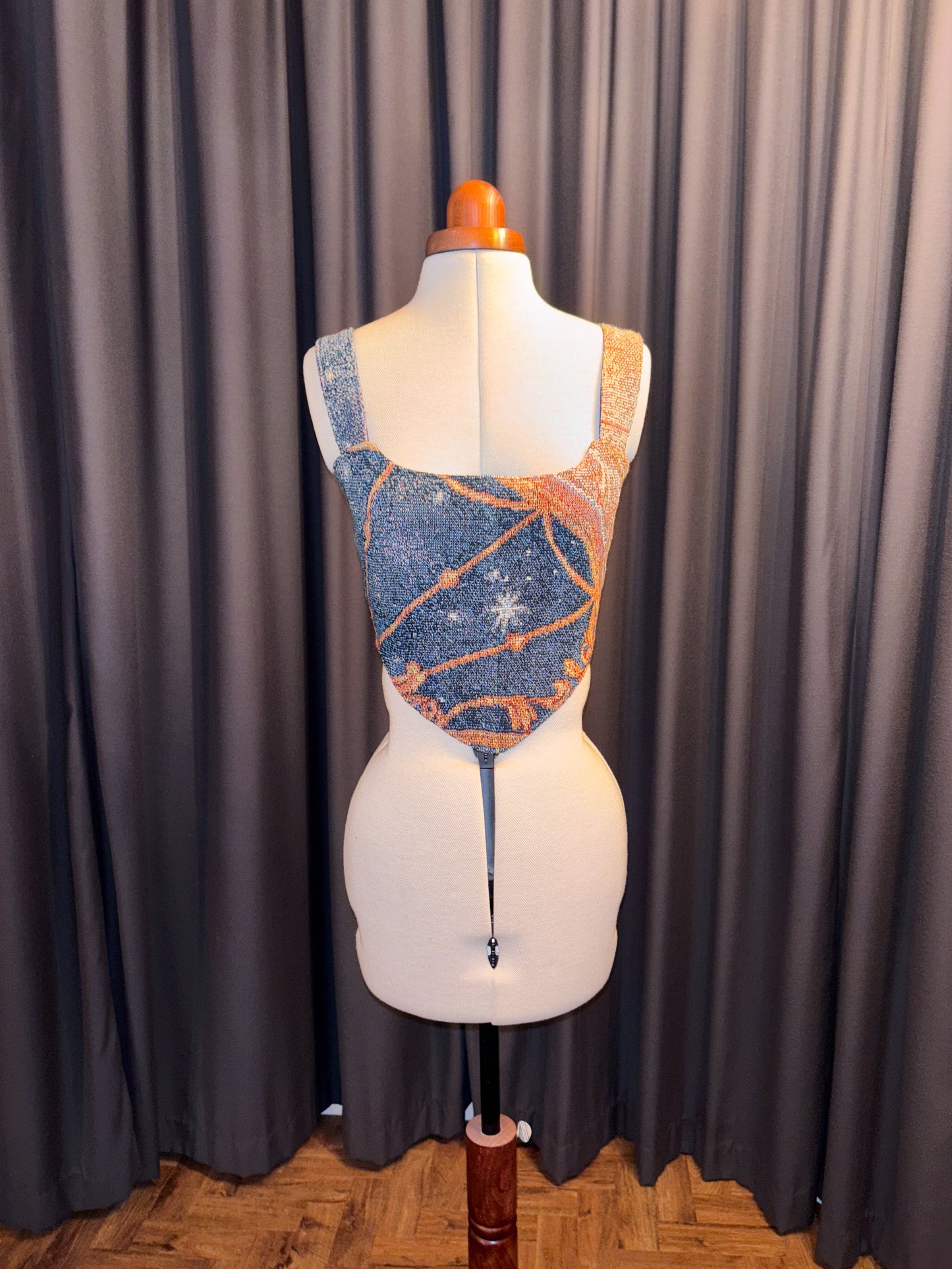 'Stellar Vista' Corset | S Straight Bust