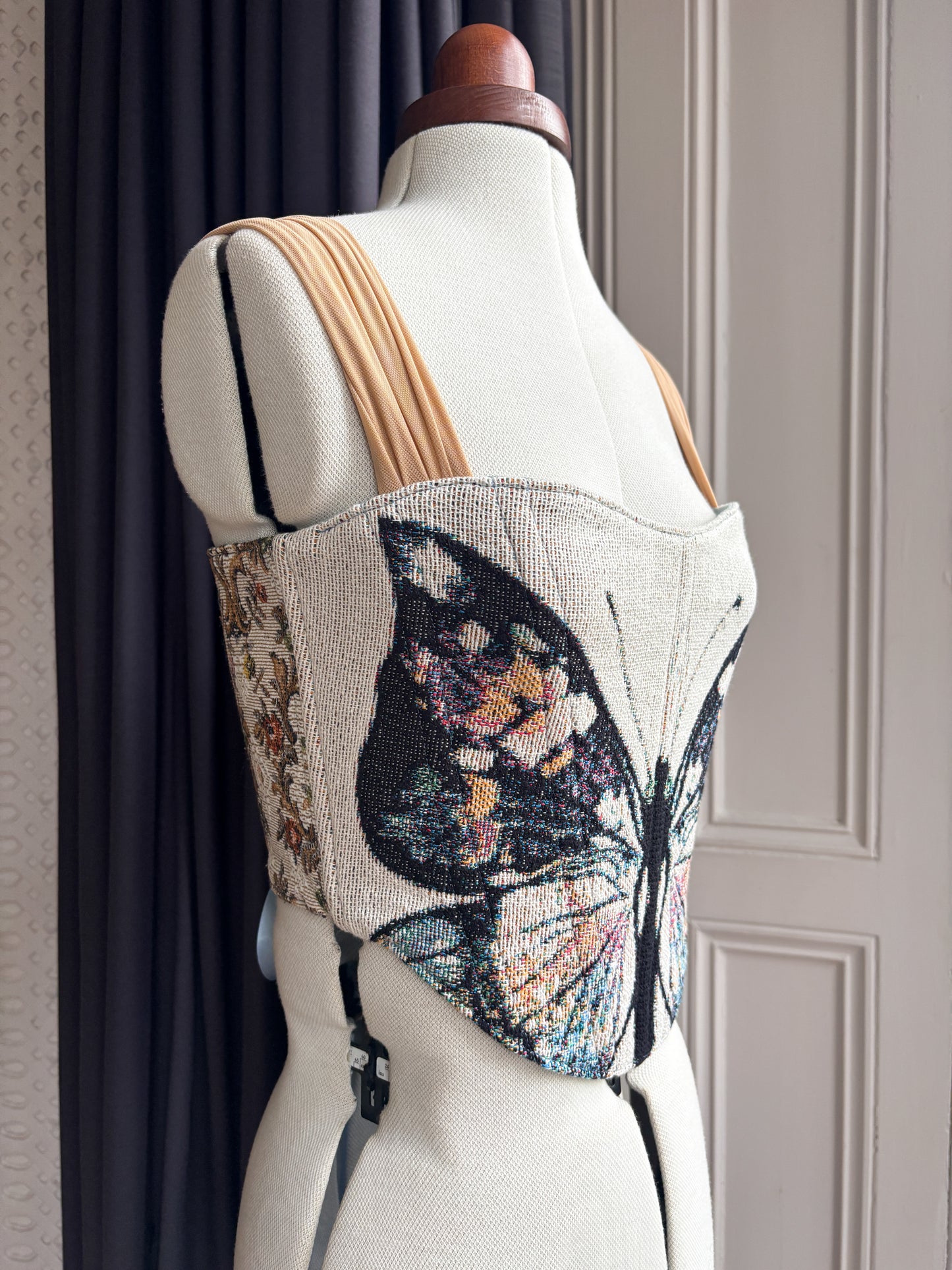 'Butterfly Butterfly' Corset | M Straight Bust