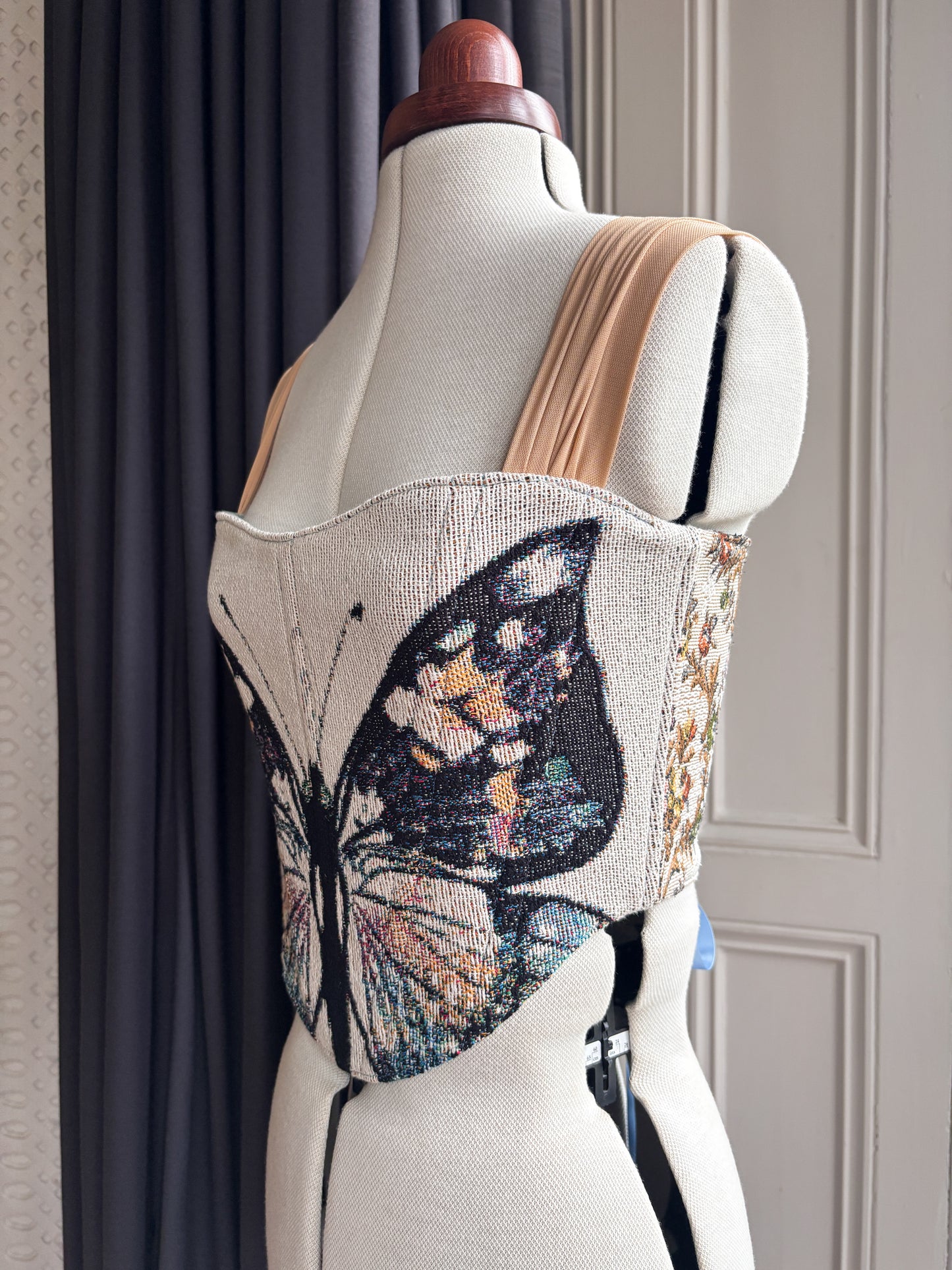 'Butterfly Butterfly' Corset | M Straight Bust