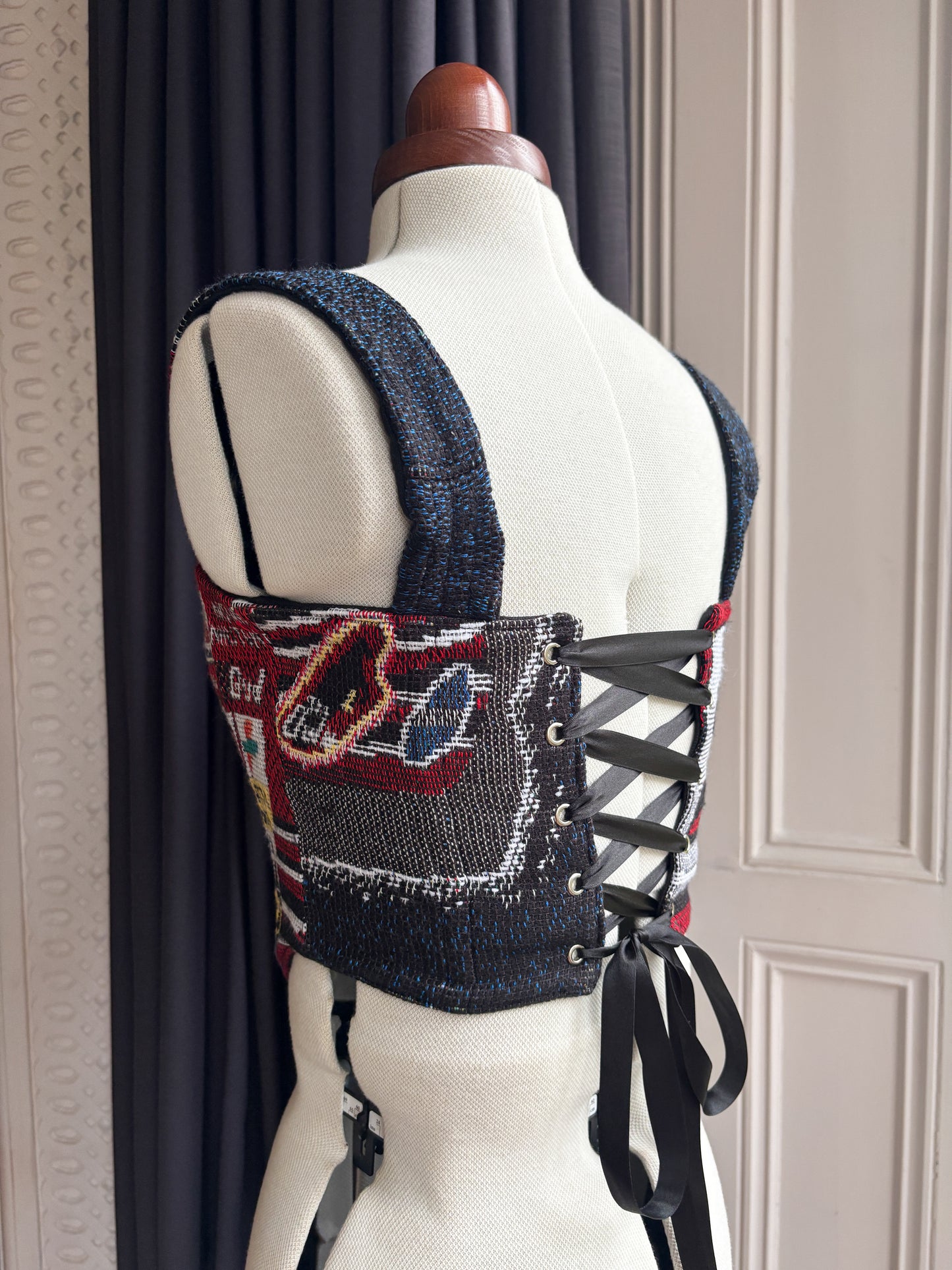 'Grand Prix' Corset | S Straight Bust