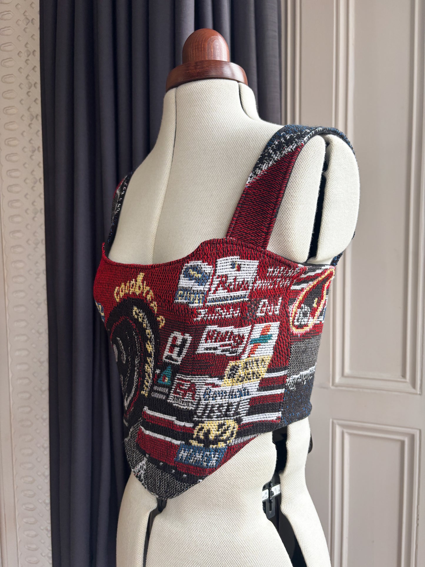 'Grand Prix' Corset | S Straight Bust