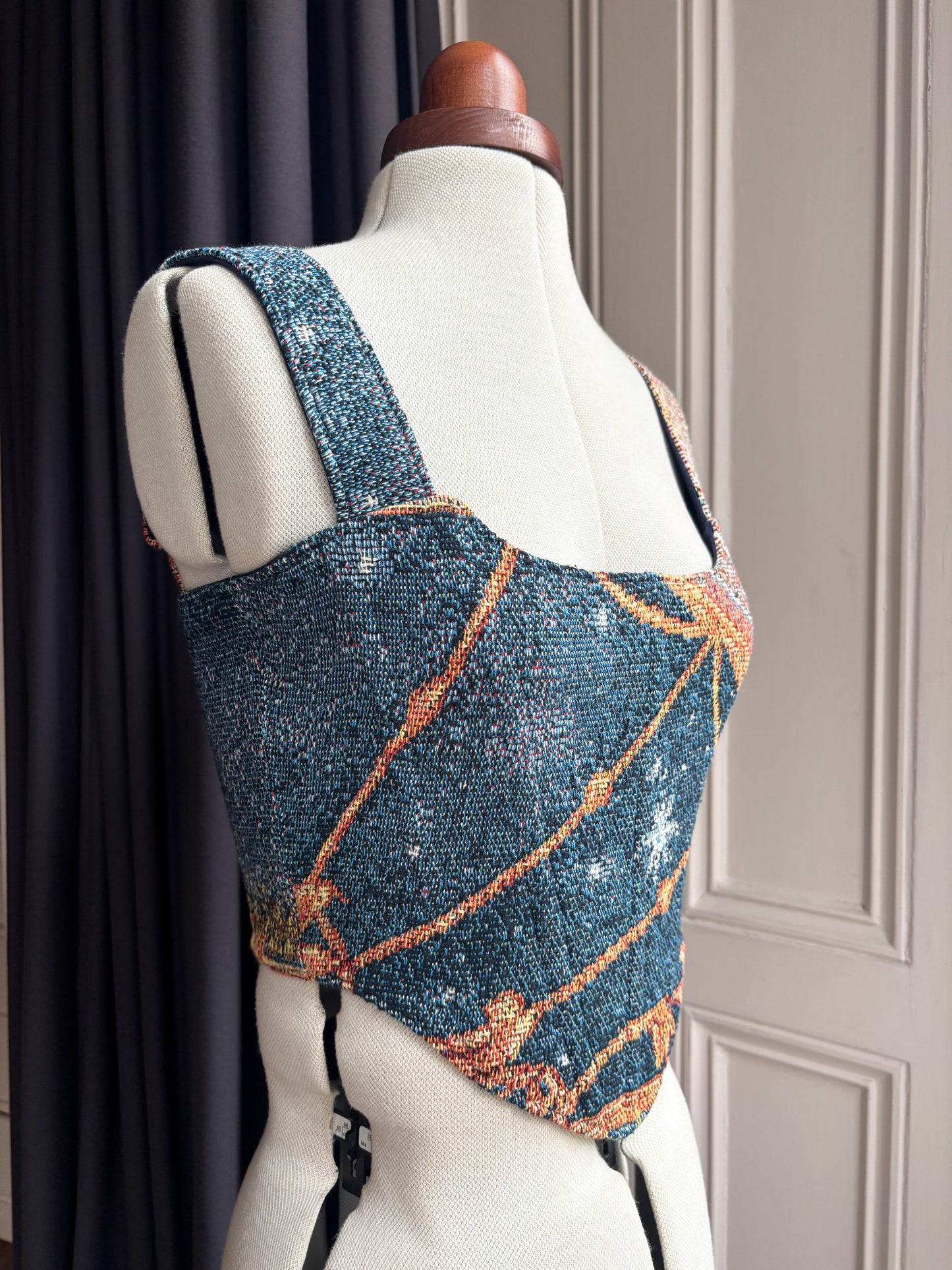 'Stellar Vista' Corset | S Straight Bust