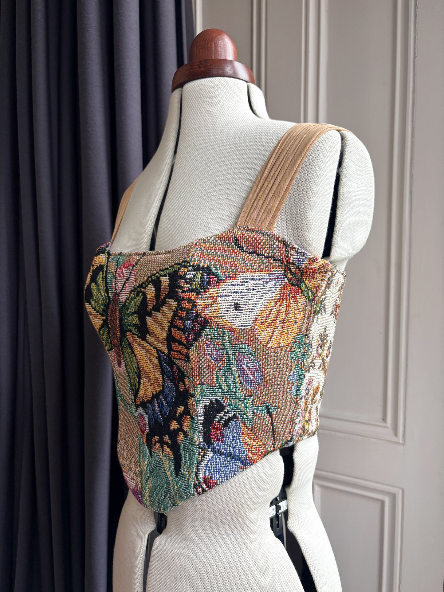 'Butterfly Bloom' Corset | S Curved Bust