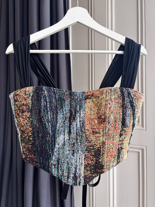 'Whispering Pines' Corset | M Curved Bust